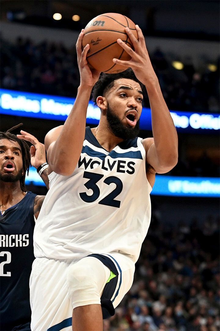 Minnesota Timberwolves Karl Anthony Towns Basketballer Jigsaw Puzzle