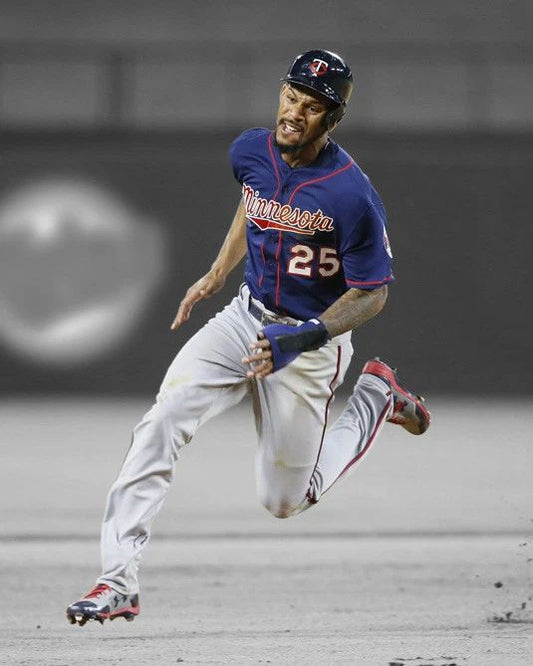 Minnesota Twins Byron Buxton Glossy Keychain Baseball Print Spotlight Keychain