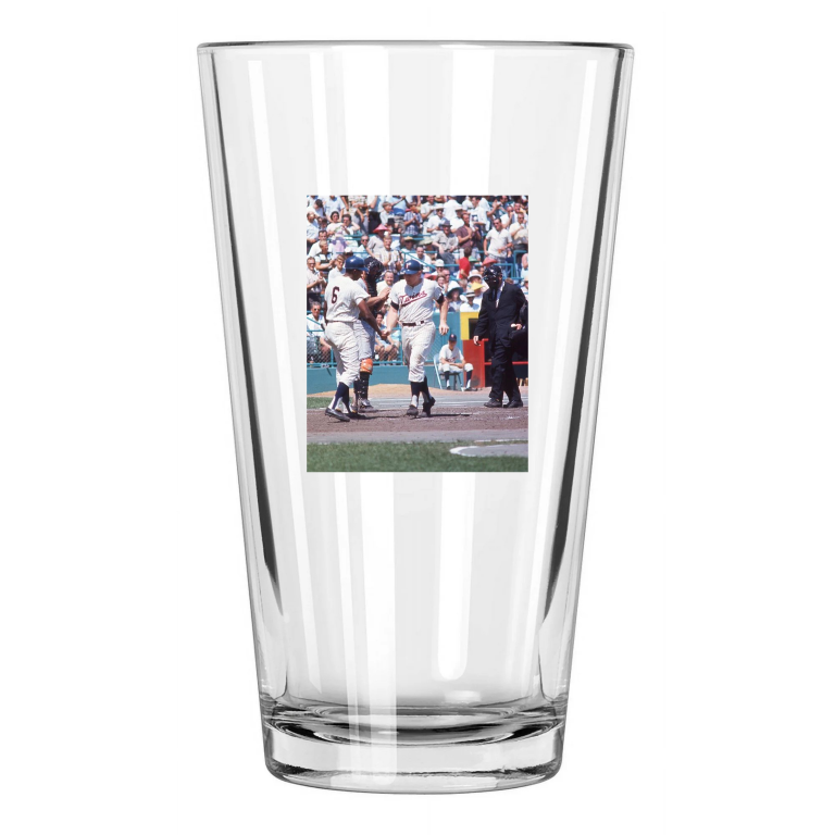 Minnesota Twins Harmon Killebrew And Tony Oliva Photo Pint Beer Drinking Glass