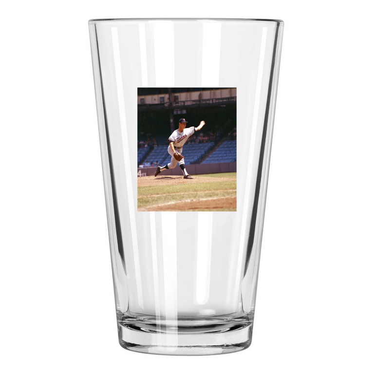 Minnesota Twins Jim Kaat Photo Baseball Hof 2022 1 Pint Beer Drinking Glass