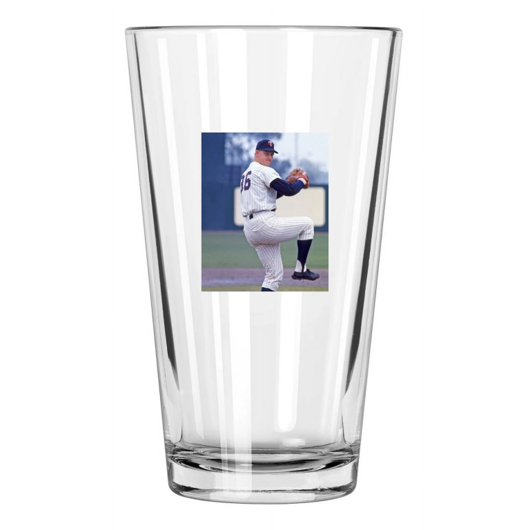 Minnesota Twins Jim Kaat Photo Baseball Hof 2022 3 Pint Beer Drinking Glass