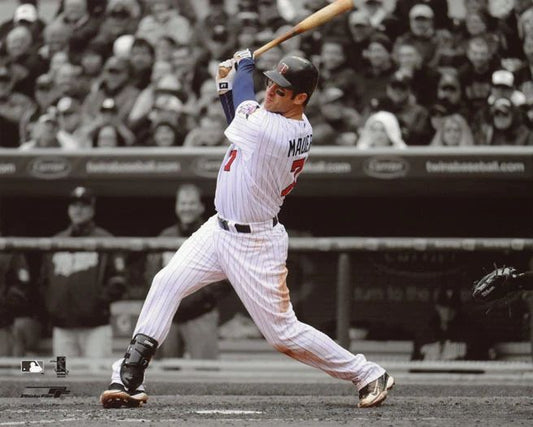 Minnesota Twins Joe Mauer Glossy Magnet Baseball Spotlight Print Hof2024