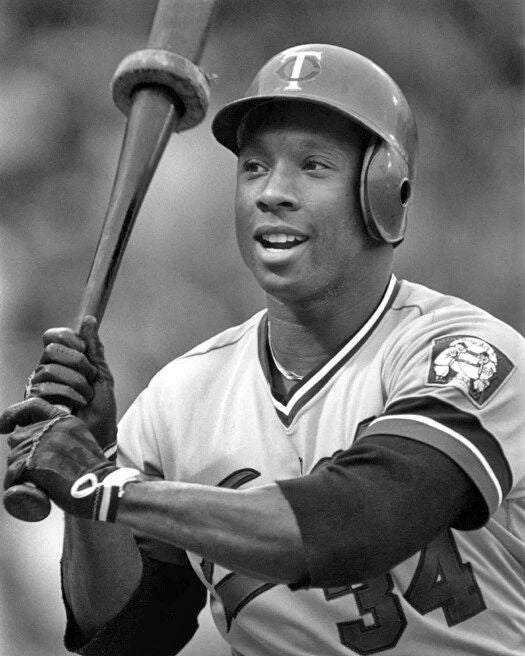 Minnesota Twins Kirby Puckett Glossy Keychain Baseball Keychain Hof 2001 1