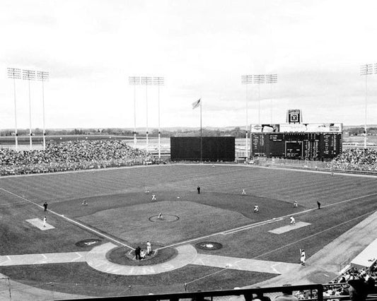 Minnesota Twins Metropolitan Stadium Glossy Keychain Print The Old Met Keychain