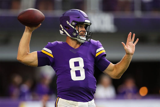Minnesota Vikings American Football Player 8 Kirk Cousins Jigsaw Puzzle