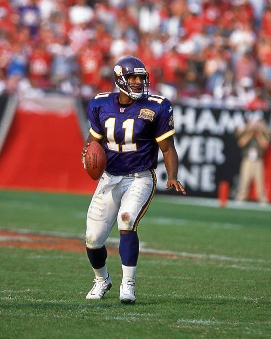 Minnesota Vikings Daunte Culpepper Glossy Keychain Print Football Keychain