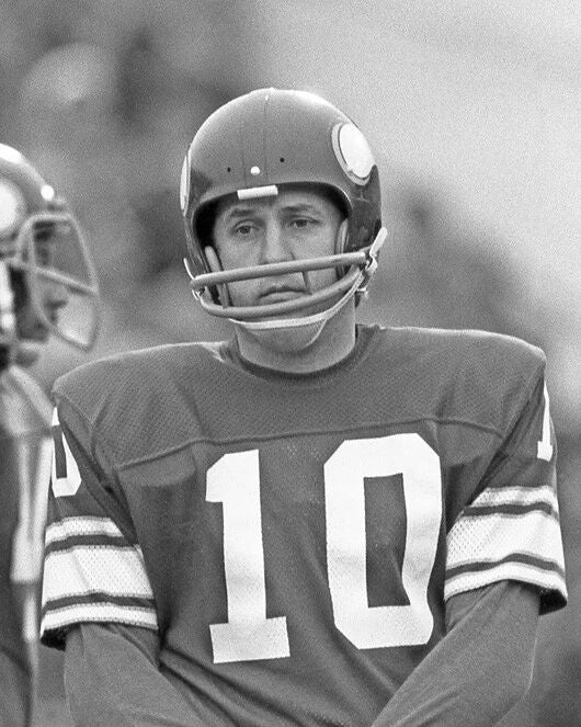 Minnesota Vikings Fran Tarkenton Glossy Magnet Football Magnet Hof 86 1
