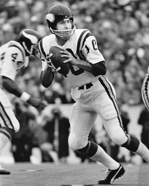 Minnesota Vikings Fran Tarkenton Glossy Keychain Super Bowl Viii Keychain
