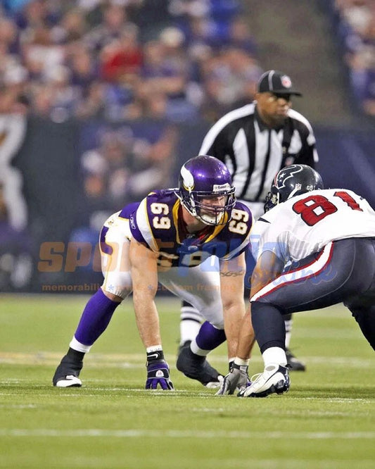 Minnesota Vikings Jared Allen Glossy Photo Print Football Poster Hof 2025