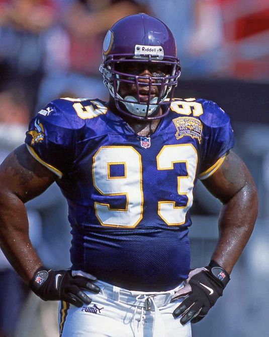 Minnesota Vikings John Randle Glossy Keychain Print Football Keychain Hof 2010 2