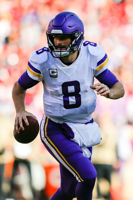 Minnesota Vikings Kirk Cousins 8 American Football Player Jigsaw Puzzle