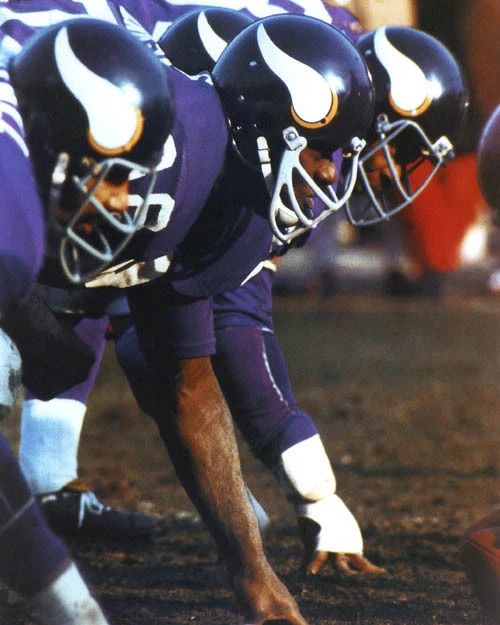 Minnesota Vikings Purple People Eaters Glossy Keychain Allen Page Carl Eller 1