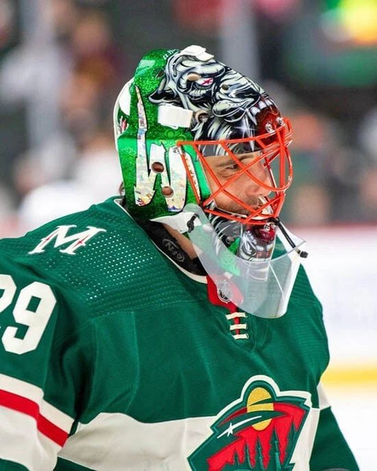 Minnesota Wild Marc Andre Fleury Glossy Photo Nhl Hockey Print Poster 1