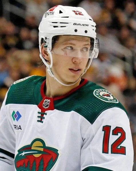 Minnesota Wild Matt Boldy Glossy Keychain Nhl Hockey Keychain
