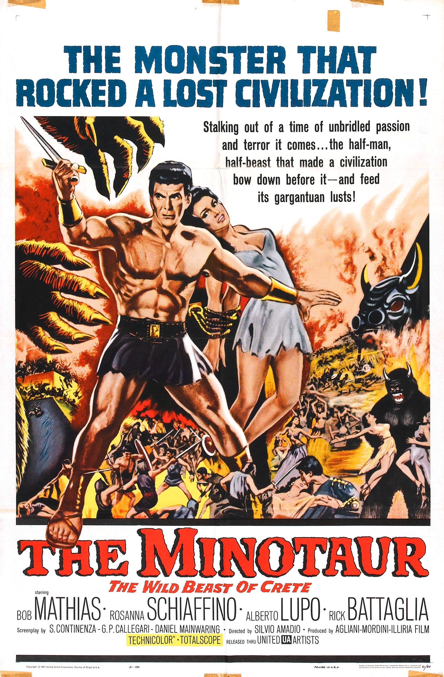 Minotaur 1960 01 Movie Magnet