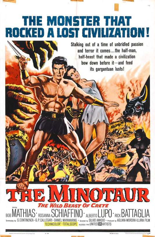 Minotaur 1960 01 Movie Magnet