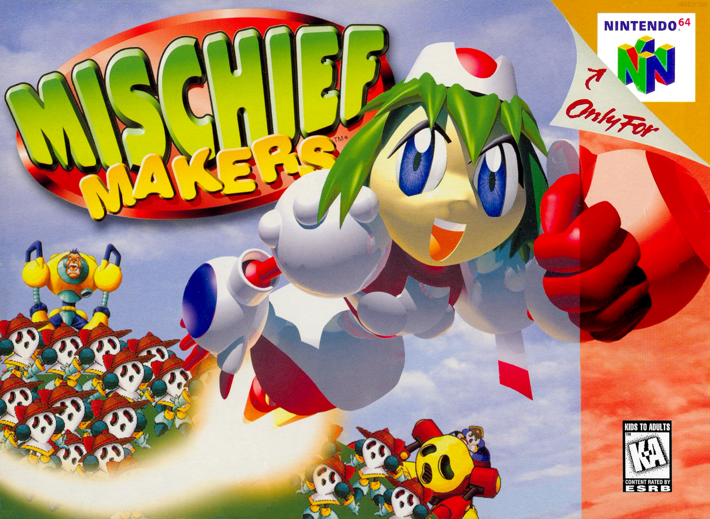 Mischief Makers N64 Keychain