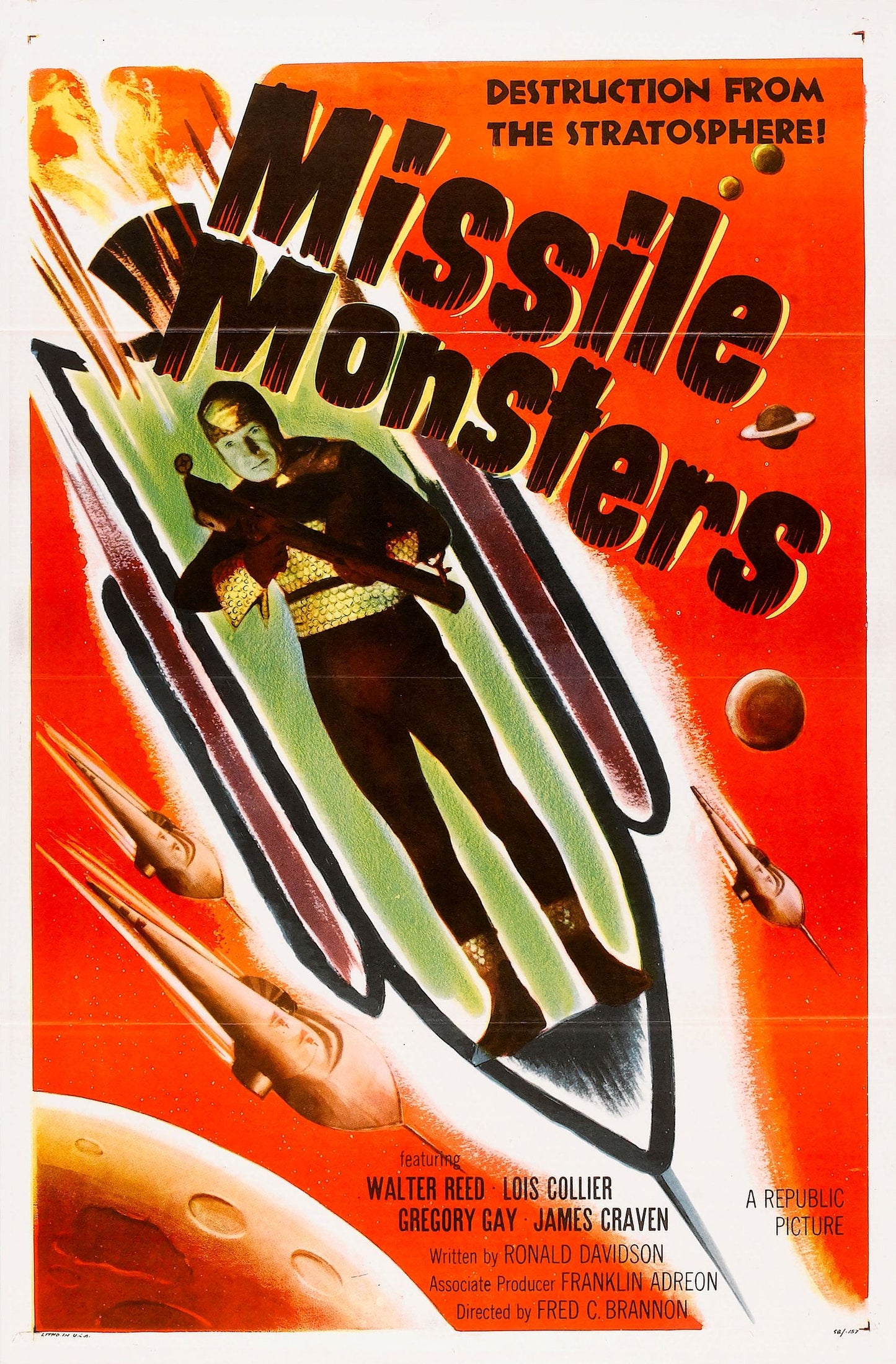 Missile Monsters 01 Movie Magnet