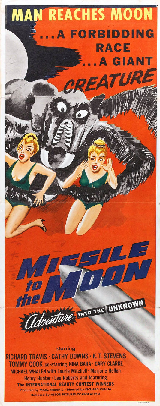 Missile To Moon 02 Movie Magnet