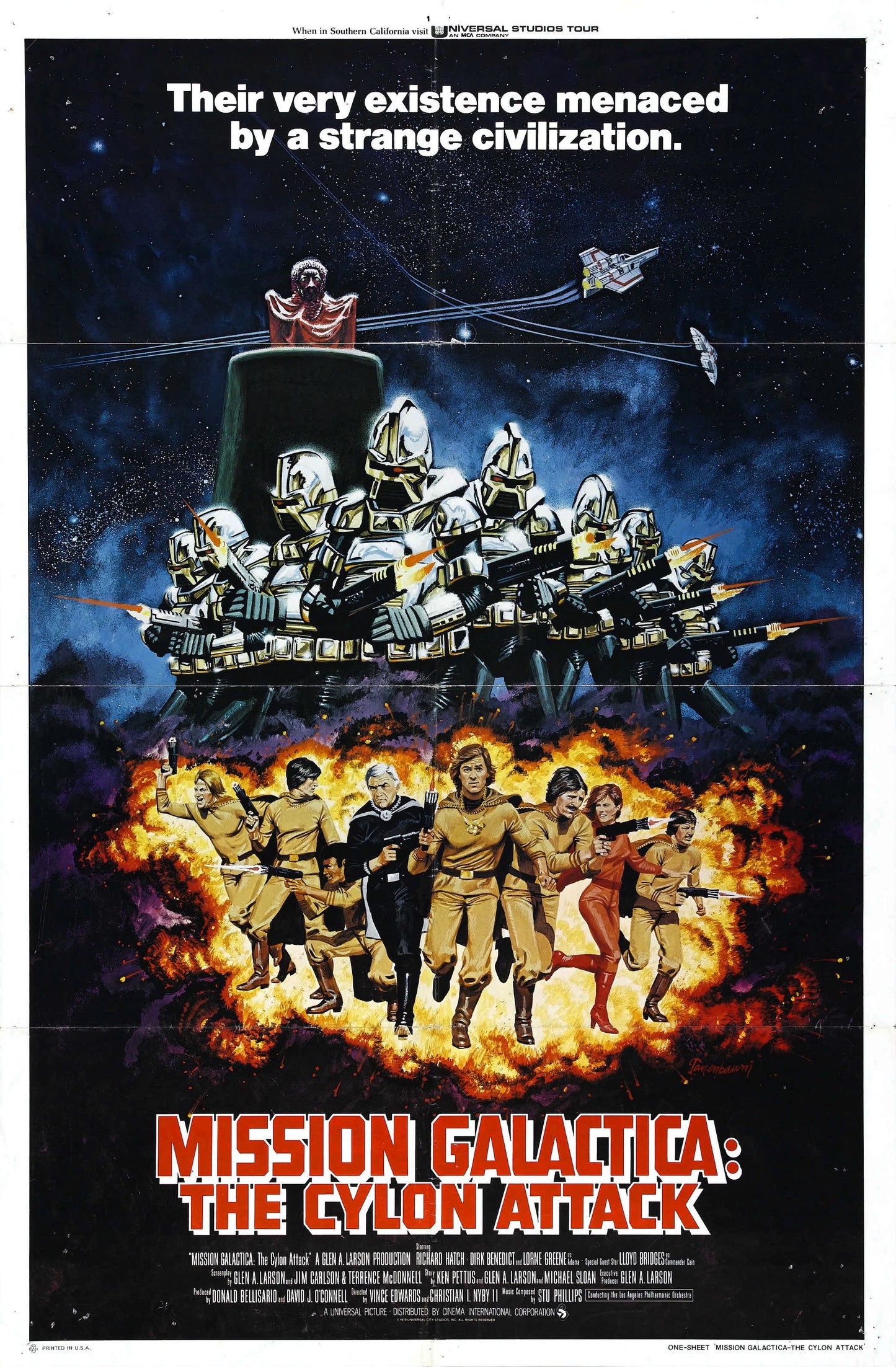 Mission Galactica 01 Movie Magnet