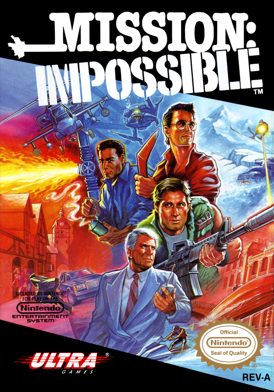 Mission Impossible (Usa) Nes Print Poster