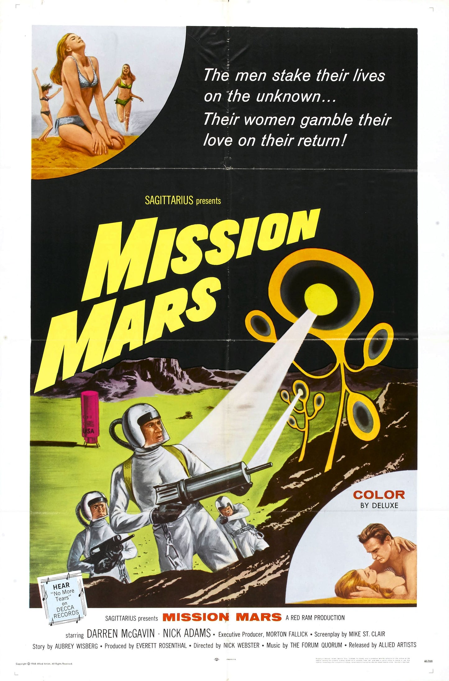 Mission Mars 01 Movie Magnet