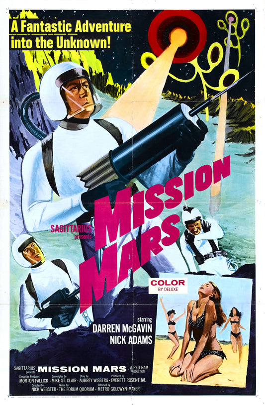 Mission Mars 02 Movie Magnet