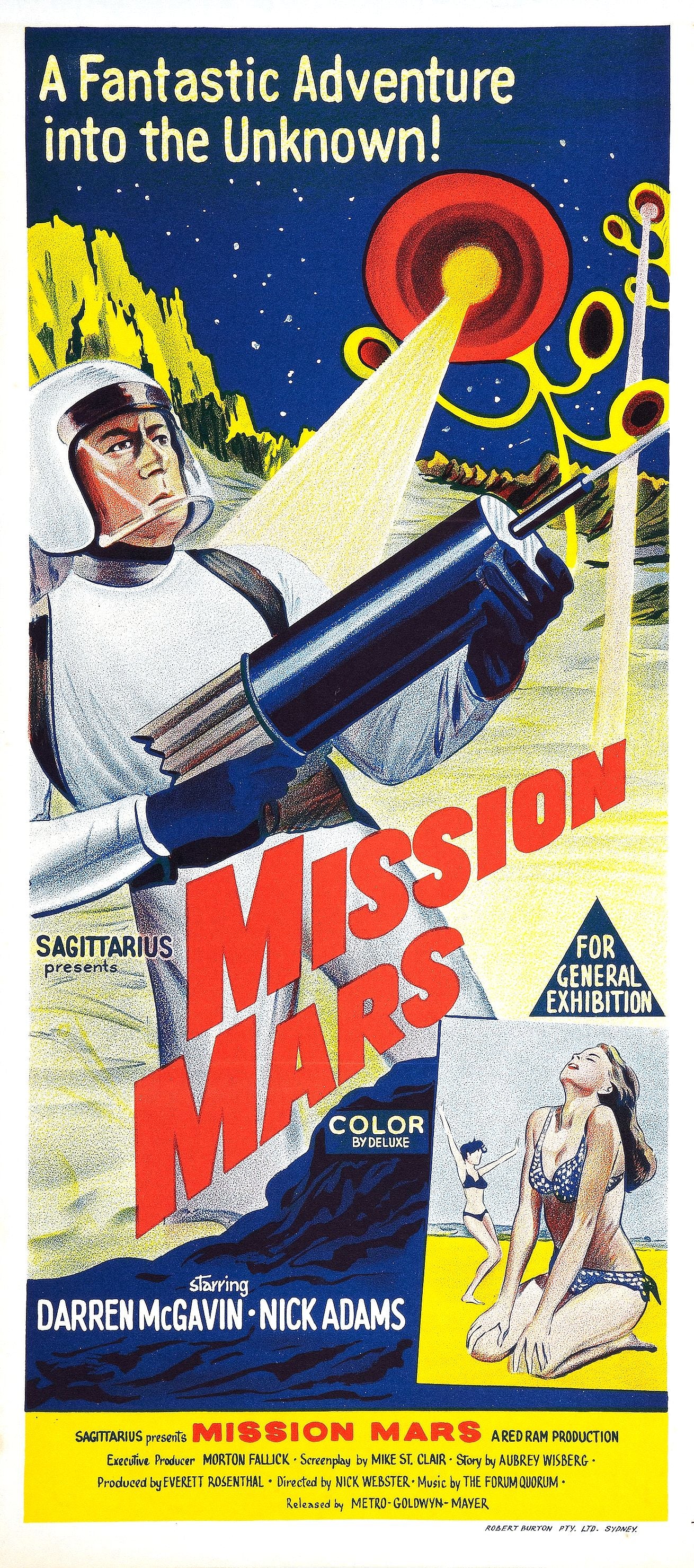 Mission Mars 03 Movie Magnet