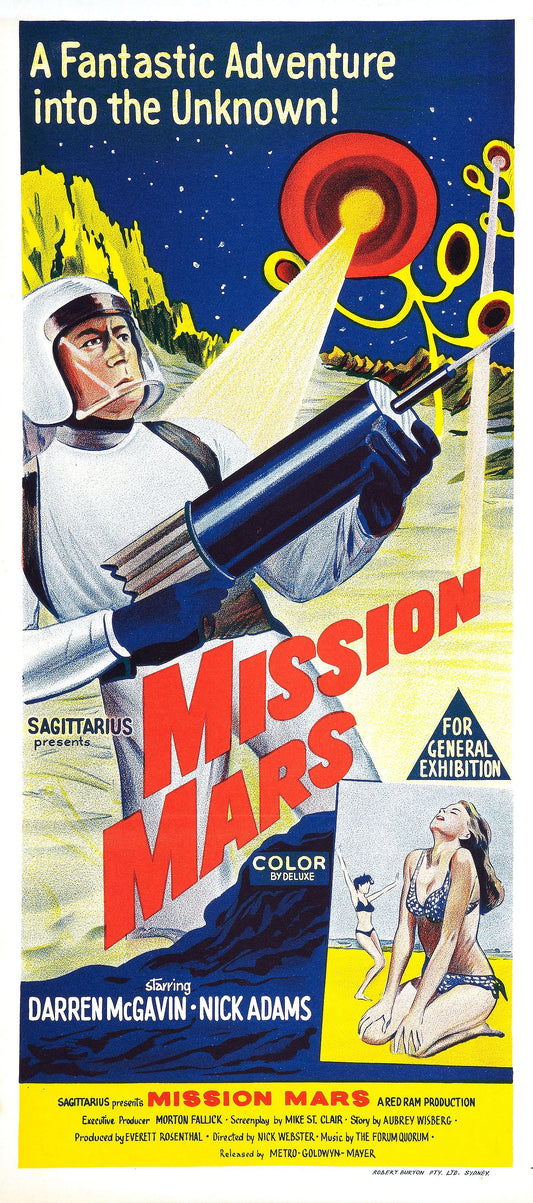 Mission Mars 03 Movie Magnet