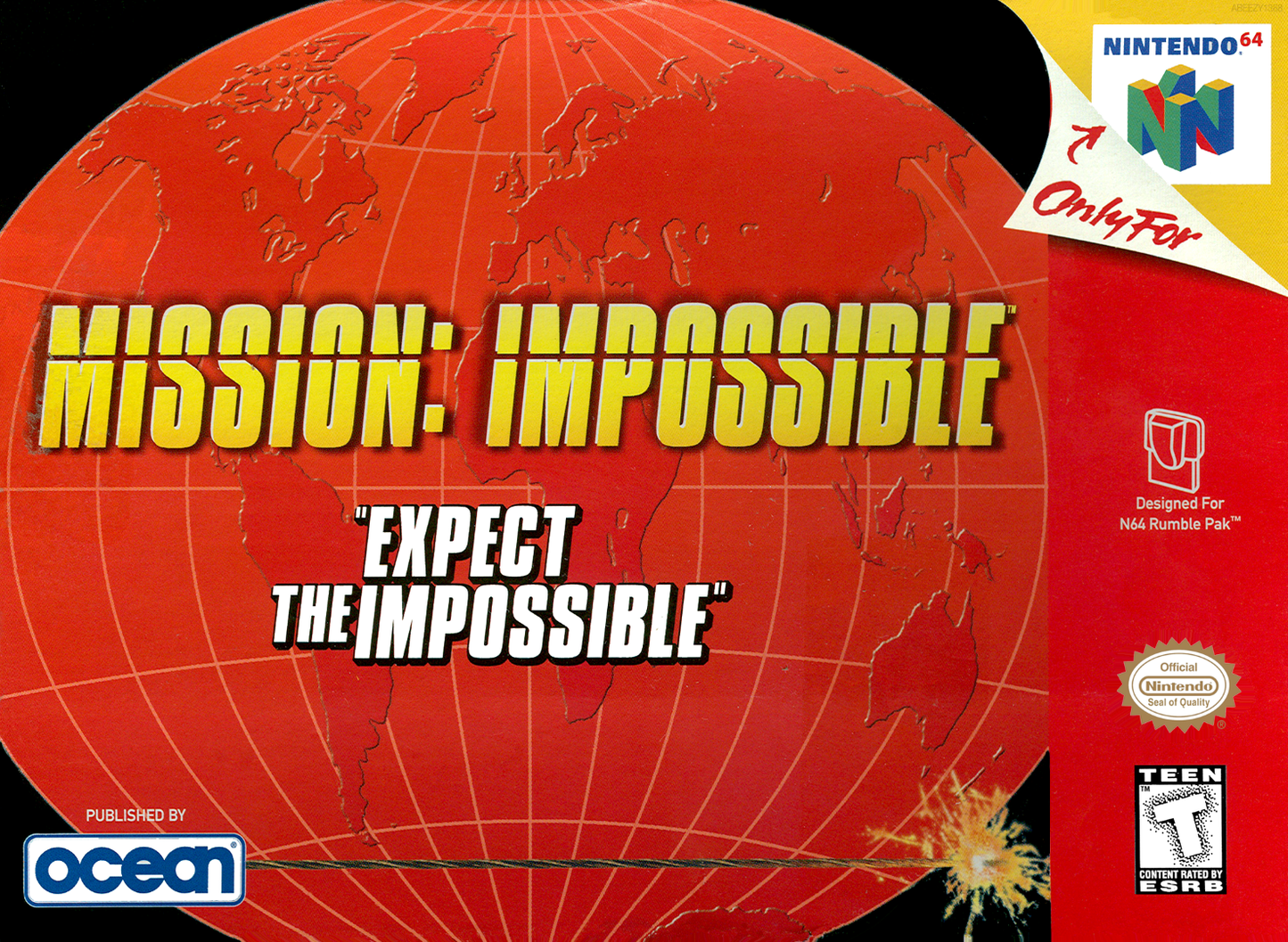Mission Impossible N64 Keychain