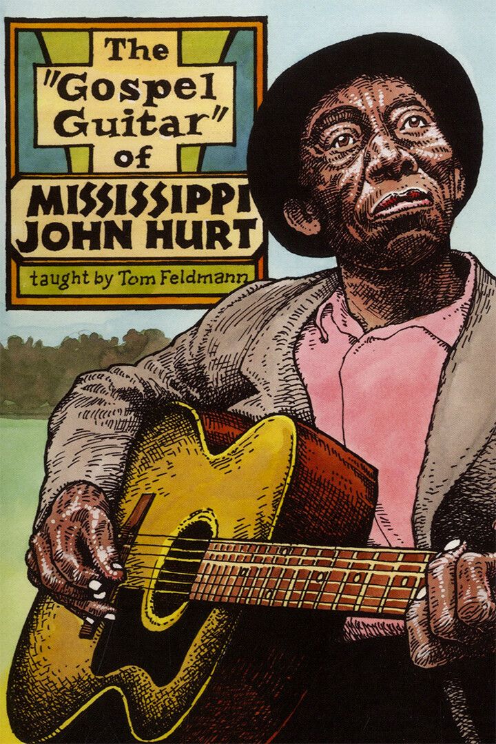 Mississippi John Hurt Singer Print Jigsaw Puzzle