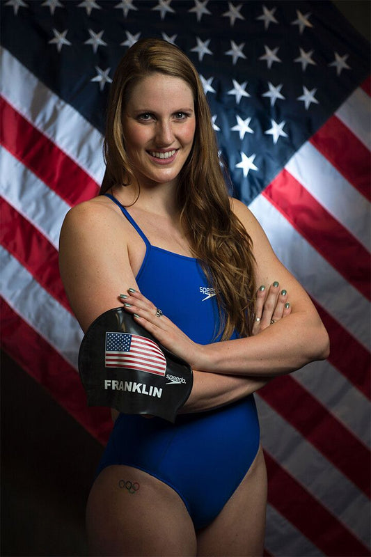 Missy Franklin Female Swimmer Sports Athlete Jigsaw Puzzle