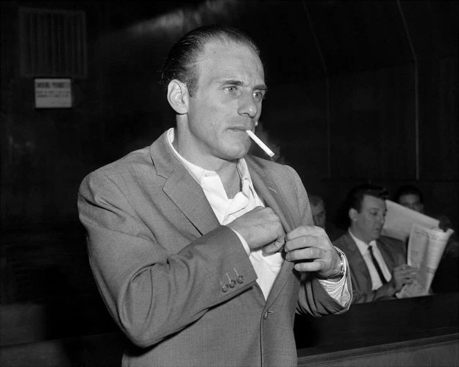 Mobster Crazy Joe Gallo Glossy Magnet Mafia Print Colombo Crime Family 3