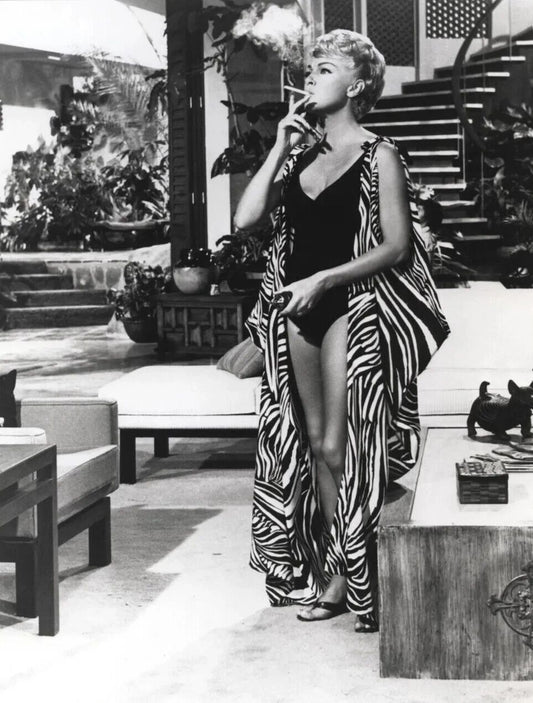 Model Actress Lana Turner Smoking Publicity Picture Photo Print