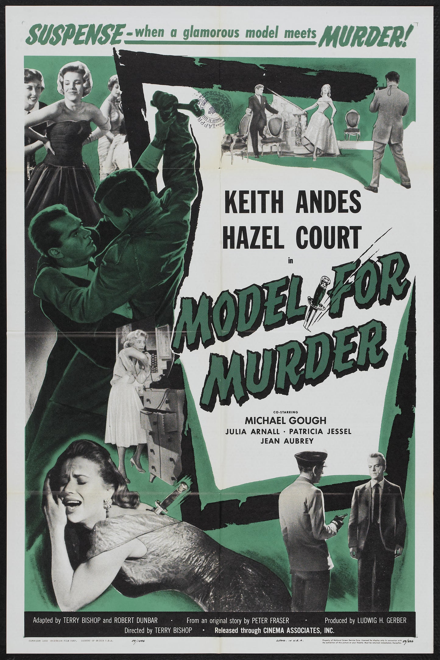 Model For Murder 01 Movie Magnet