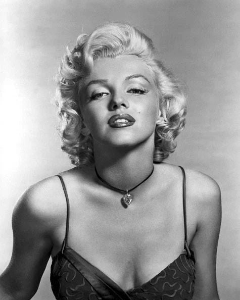 Model And Actress Marilyn Monroe Glossy Magnet Print Celebrity Magnet