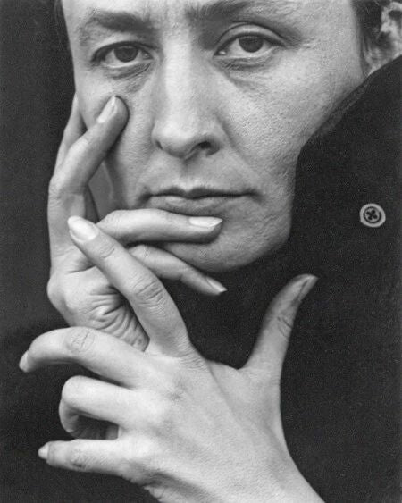 Modern Painter Georgia Okeeffe Glossy Photo Famous Artist Print Portrait