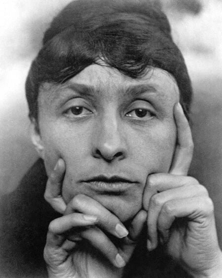 Modern Painter Georgia O'Keeffe Glossy Magnet Famous Artist Print Portrait 1