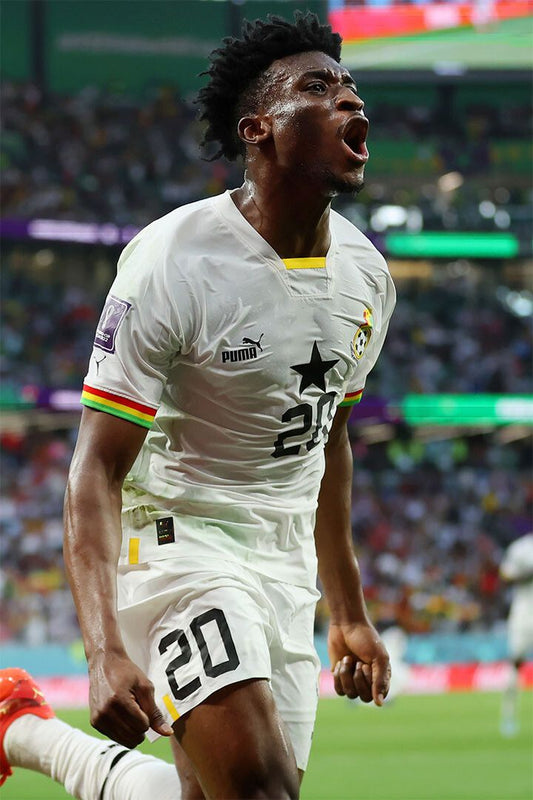 Mohammed Kudus Fans Goal Celebraion Ghana World Cup Jigsaw Puzzle