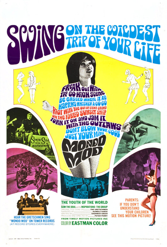 Mondo Mod 01 Movie Magnet