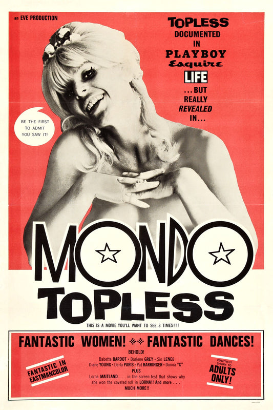 Mondo Topless 01 Movie Magnet