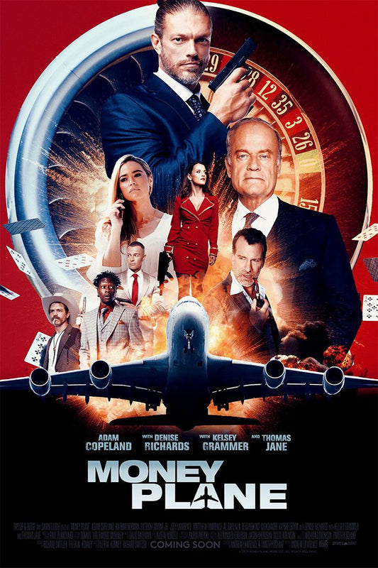 Money Plane 2020 Movie Action Painting Jigsaw Puzzle