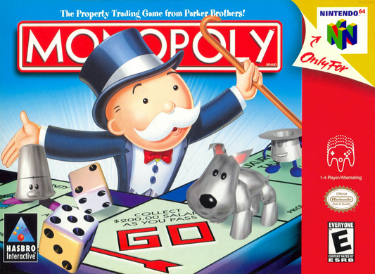 Monopoly N64 Print Poster