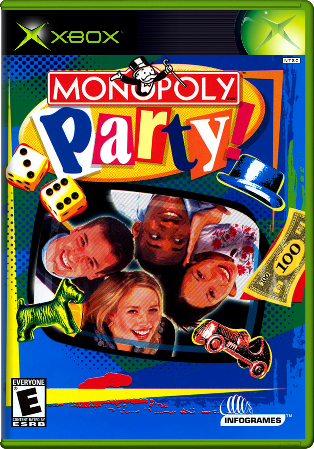 Monopoly Party Xbox Print Poster
