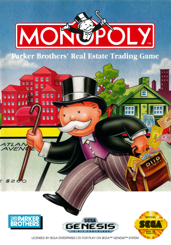Monopoly (Usa) Genesis Print Poster