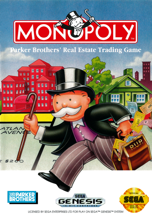 Monopoly (Usa) Genesis Print Poster