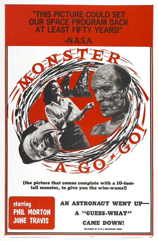 Monster A Go Go 01 Movie Magnet