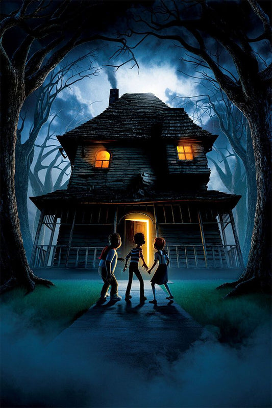 Monster House Horror Action Movie Print Jigsaw Puzzle