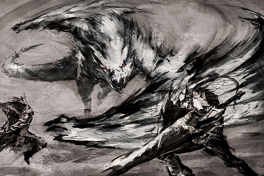 Monster Hunter Moster Fight Tv Game Jigsaw Puzzle