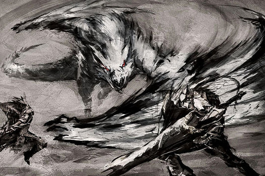 Monster Hunter Moster Fight Tv Game Jigsaw Puzzle